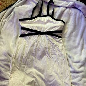 Strappy Dress With Built In Bra